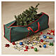 Bolsa verde para árvore de Natal com alças 50x125x30 cm s2