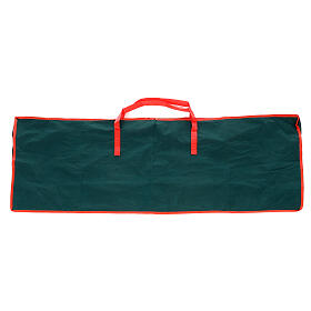 Green Christmas tree bag 50x125x30 cm with handles