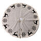 Funda para base Árbol Navidad ciervo copos de nieve diám 120 cm s1
