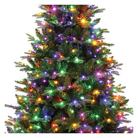 Weihnachtsbaum, Modell Mars, 210 cm, 550 LEDs, multicolor, Polyethylen, grün