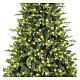 Choinka Pluton 150 cm, 260 LED biały ciepły różnokolorowy, poly, zielona s4