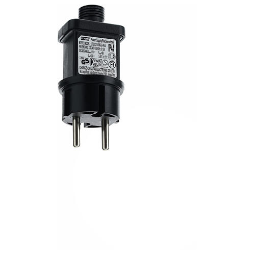 Sapin de Noël Pluton 180 cm 350 LEDs blanc chaud poly vert 7