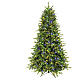 Albero Plutone 210 cm 470 led bianco caldo multicolor poly verde s3