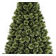 Ariel Christmas tree, green polypropylene, 210 cm s2