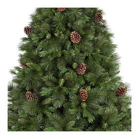 Star Christmas tree, 180 cm, green poly and PP