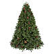 Star Christmas tree, 180 cm, green poly and PP s1