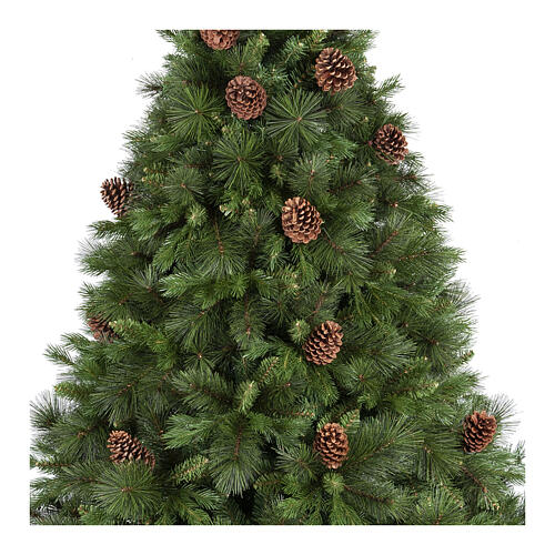 Star Christmas tree, 240 cm, green poly and PP 2