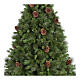 Star Christmas tree, 240 cm, green poly and PP s2