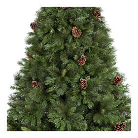 Star Christmas tree, 270 cm, green poly and PP