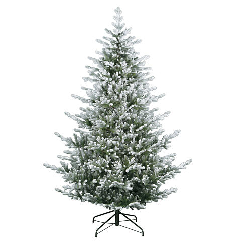 Weihnachtsbaum, Modell Nikolaus, 180 cm, Polyethylen, mit weißen Flocken 1
