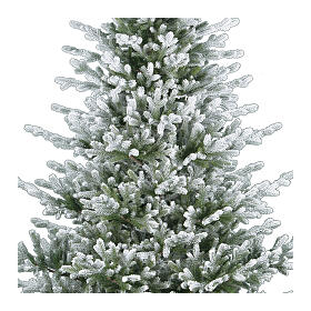 Weihnachtsbaum, Modell Nikolaus, 270 cm, Polyethylen, mit weißen Flocken