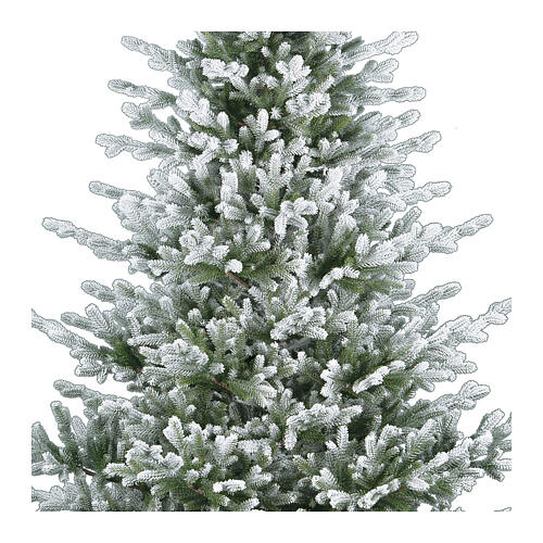 Weihnachtsbaum, Modell Nikolaus, 270 cm, Polyethylen, mit weißen Flocken 2