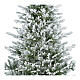 Árbol de Navidad de Papá Noel 270 cm poly efecto nieve s2