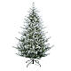 Sapin de Noël St. Claus 270 cm poly enneigé s1