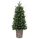 Pinetto Christmas tree with pot, 90 cm, poly and pvc s1