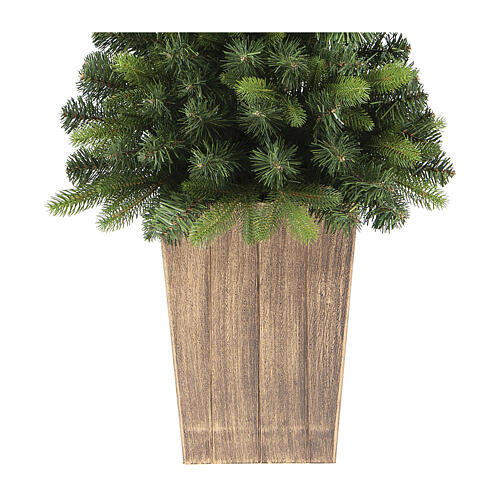 Árbol de Navidad Pinetto 120 cm con jarrón de PVC 3