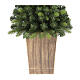 Árbol de Navidad Pinetto 120 cm con jarrón de PVC s3