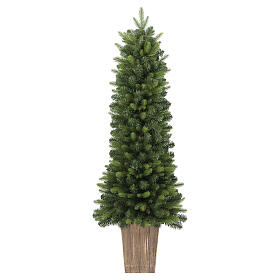 Weihnachtsbaum im Topf, Modell Pinetto, 150 cm, Polyethylen und PVC