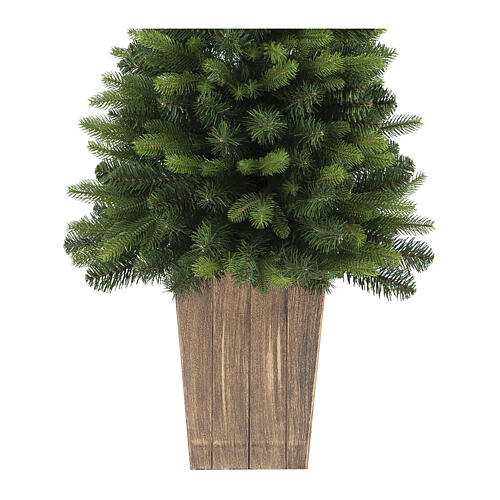 Árbol de Navidad Pinetto 150 cm con jarrón de PVC 3