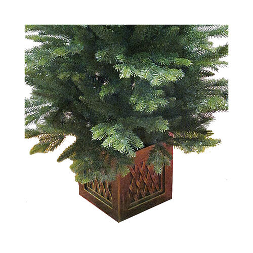 Weihnachtsbaum im Topf, Modell Pinetto, 100 cm, Polyethylen und PVC 6