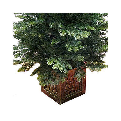 Árbol de Navidad Pinetto 100 cm con jarrón de PVC 3
