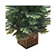 Artificial Christmas tree 100 cm with poly vase Pinetto s6