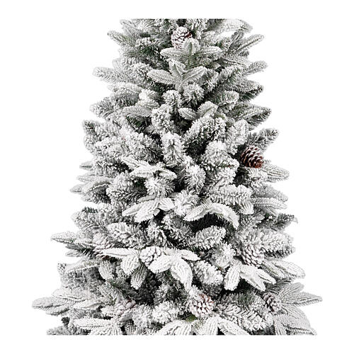 Snowy Pinetto Christmas tree with pot, 120 cm, poly and pvc 2