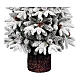 Snowy Pinetto Christmas tree with pot, 120 cm, poly and pvc s3