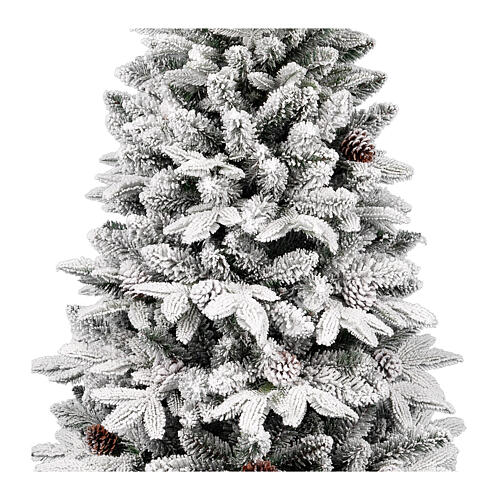 Snowy Pinetto Christmas tree with pot, 150 cm, poly and pvc 2