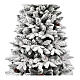 Snowy Pinetto Christmas tree with pot, 150 cm, poly and pvc s2