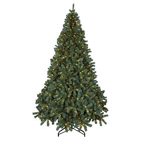Weihnachtsbaum, Modell Weisshorn, 360 cm, 1050 LEDs, warmweiß, PVC, grün
