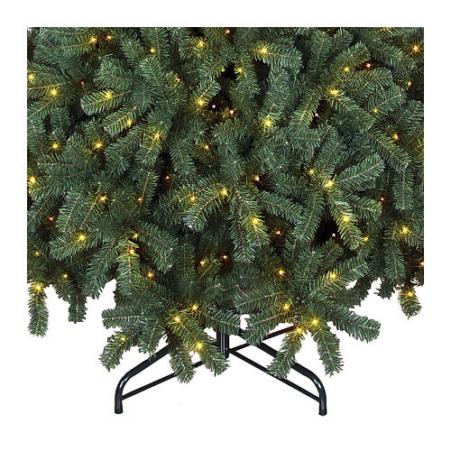 Weisshorn Christmas tree, green with 1050 warm white LED lights, 360 cm 3