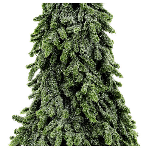 Mini albero di Natale glitterato 75 cm da interno 2