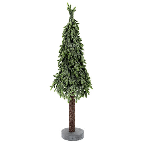 Mini albero di Natale glitterato 75 cm da interno 3