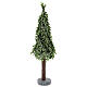 Mini albero di Natale glitterato 75 cm da interno s3
