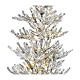 Weihnachtsbaum, beflockt, 110 LEDs, PVC, 180 cm s4