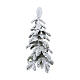 Mini-Weihnachtsbaum, beflockt, Polyethylen, 75 cm s1