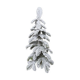 Mini Christmas tree, snowy finish, PE, 75 cm