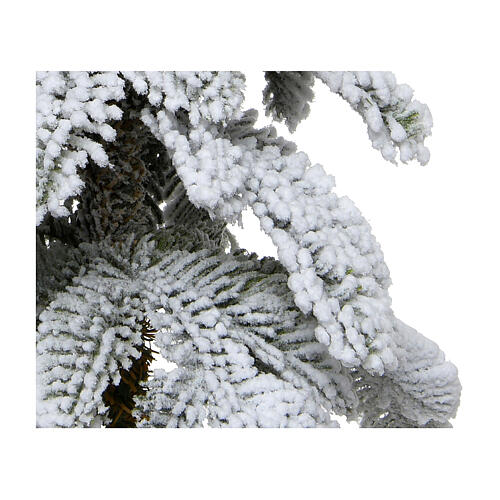 Árvore de Natal miniatura 75 cm nevada polietileno 3