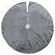 Silver Christmas tree base cover diam 120 cm s1