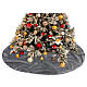 Silver Christmas tree base cover diam 120 cm s2