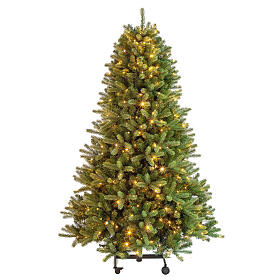 Weihnachtsbaum Poly Hubart, grow & stow, 500 LED, RGB, 225 cm