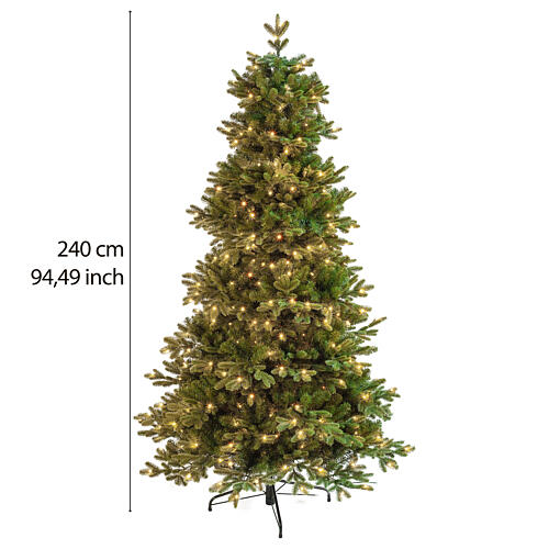Poly King Peak Christmas tree, 240 cm, 540 LEDs 3