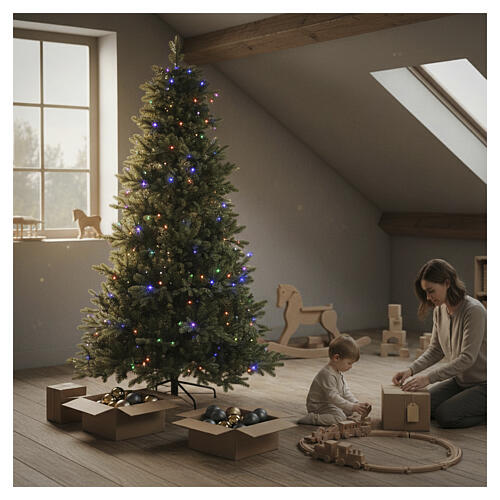Árbol de Navidad Poly King peak bluetooth 240 cm 540 LED 2