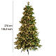 Árvore de Natal Poly King 600 LEDs Bluetooth 270 cm s3