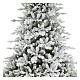Albero Natale floccato Valnontey 210 cm Winter Woodland s2