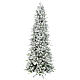 Árbol de Navidad 210 cm Averau flocado Winter Woodland s1