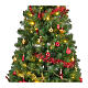 Decorated indoor pop up Christmas tree 180 cm s3