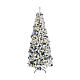 Snow-covered pop up Christmas tree 150 cm s8