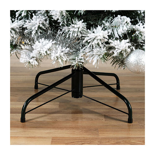 Weihnachtsbaum, künstlich – 180 cm, Pop-up, verschneit, dekoriert, mit LEDs, für Innenbereich 10